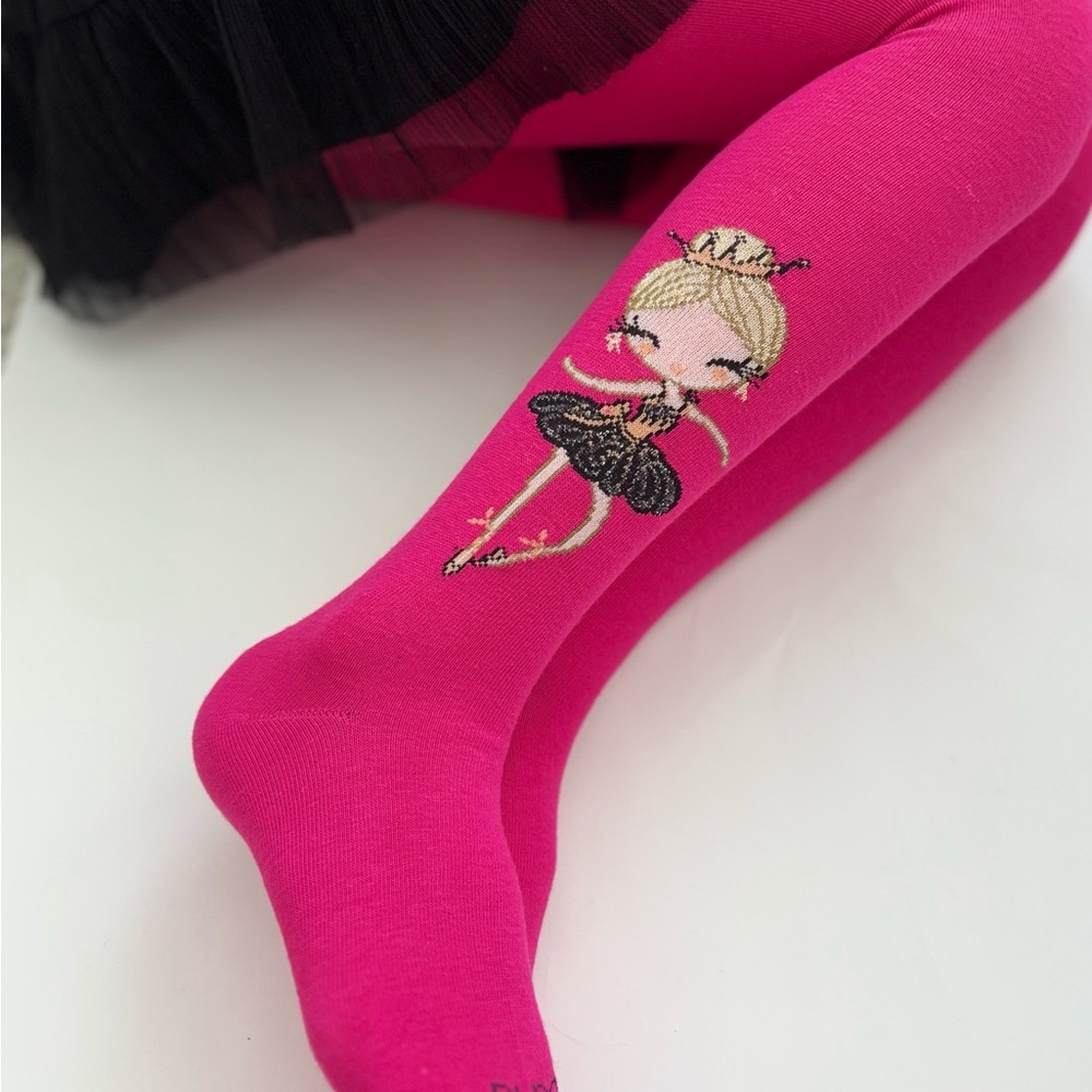 Pink Ballet Princess Kids Tights